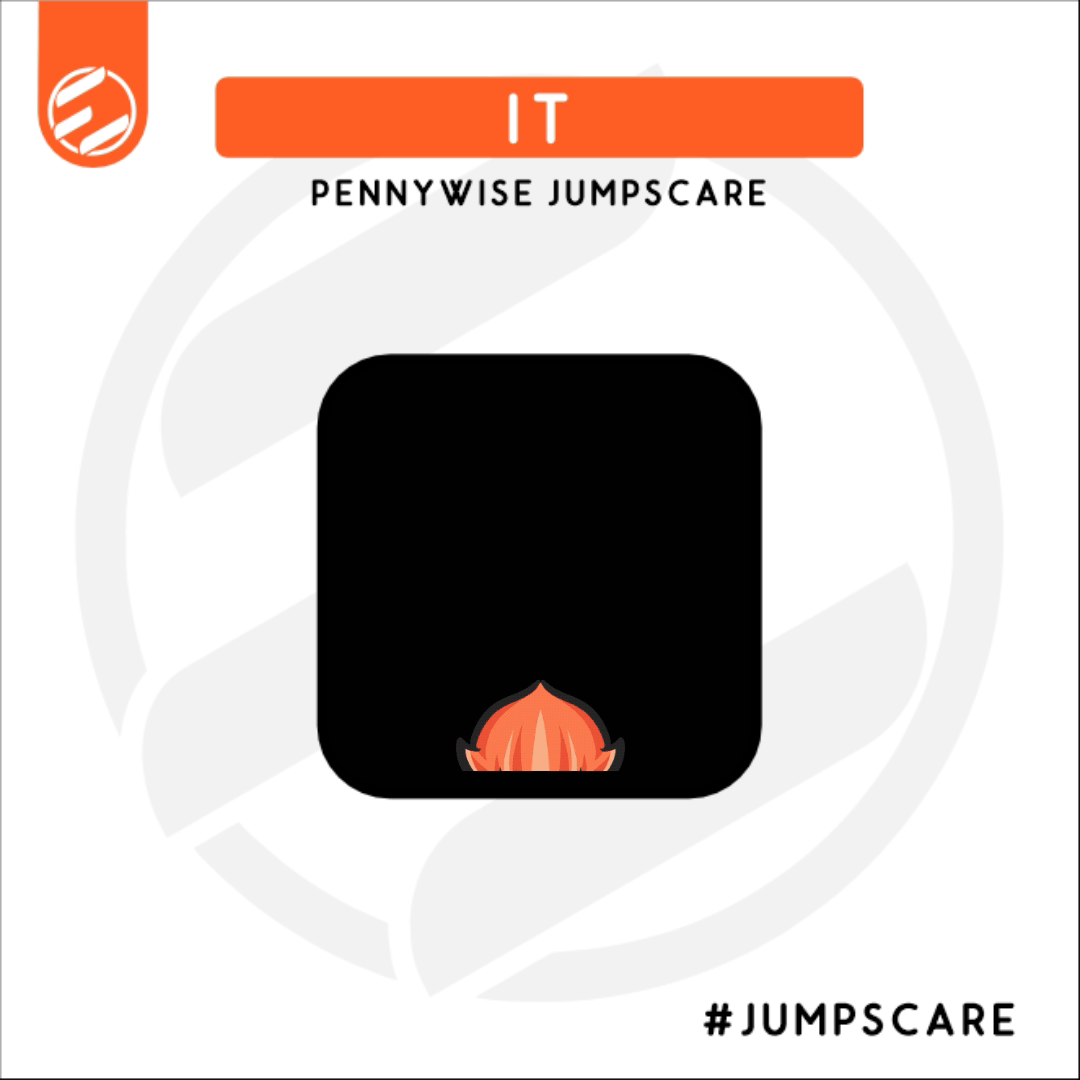 Animated Pennywise Jumpscare Emote