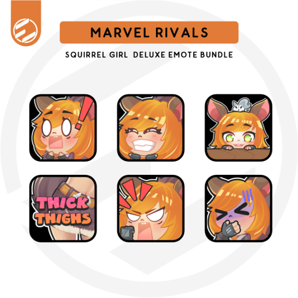 Marvel Rivals - Squirrel Girl Deluxe Emote Pack