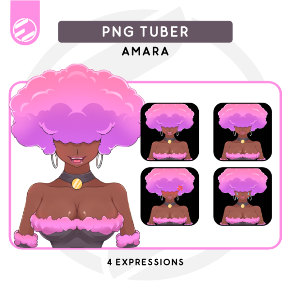PNGtuber Adoptable - Amara [ 1 of 1 ]