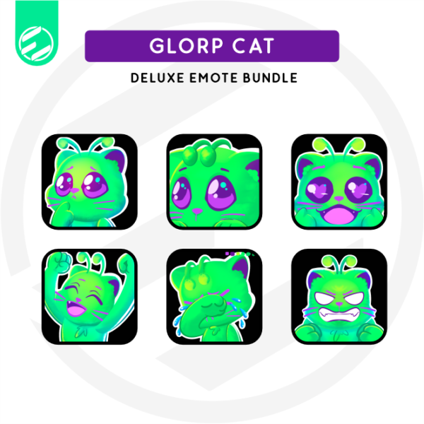 Voices of the Void - Glorp Cat Deluxe Emote Pack
