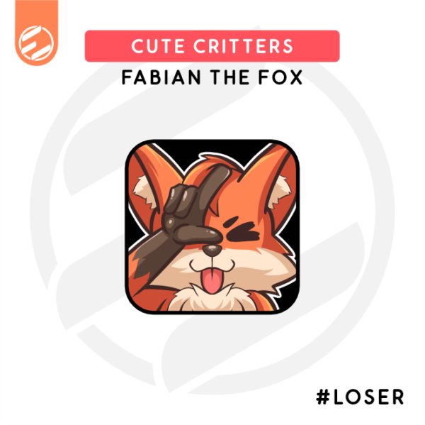 Cute Critters - Fabian the Fox “Loser” Emote