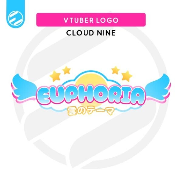 Cloud Nine – Customizable VTuber Logo for Twitch & YouTube