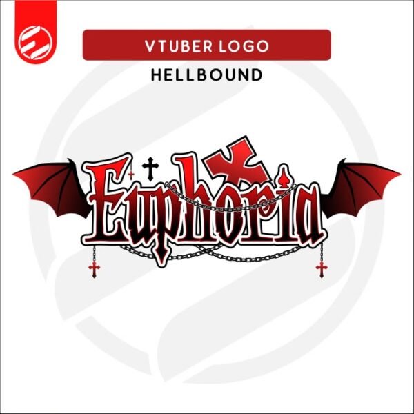 HellBound – Customizable VTuber Logo for Twitch & YouTube